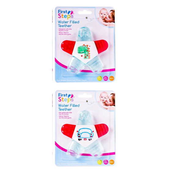 First Step Cooling Teether Star Blue