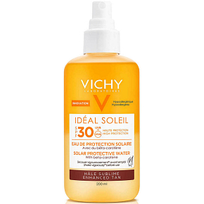 Vichy Capital Soleil SPF30 Protective Spray with Beta Carotene to promote a unified skin tone and enhance tan 200 ml
