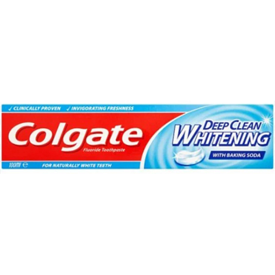 Colgate Whitening Deep Clean Whitening Toothpaste with Edible Soda 75 ml