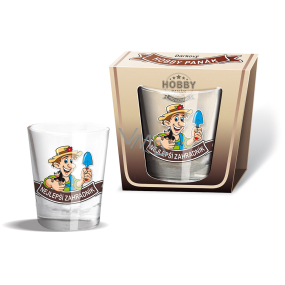 Nekupto Hobby Glass Gift Shot Glass Best Gardener 0.04 l