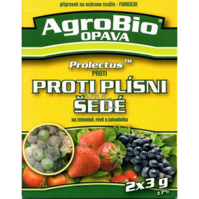 AgroBio Protectus Against gray mold on vegetables, vines and strawberries fungicide - plant protection product 2 x 3 g