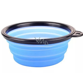 B&F Travel silicone bowl, folding blue 0.38 l