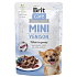 Brit Care Mini Venison Fillets In Gravy complete super premium food for adult mini breed dogs pouch 85 g