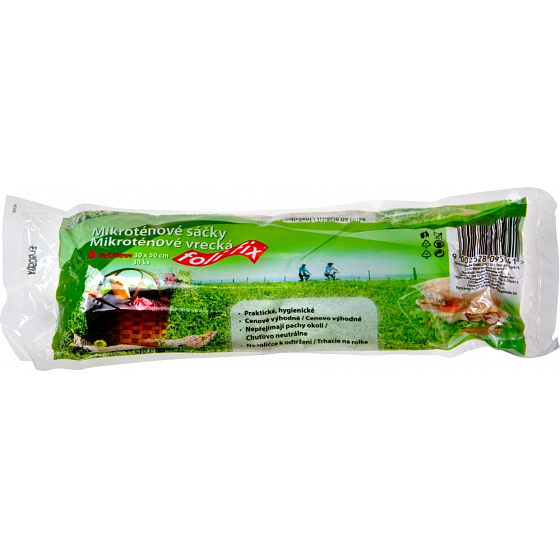 Folifix Food Bags Microtene roll bags 7 µm, 6 liters, 30 x 50 cm 30 pieces