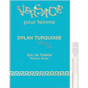 Versace Dylan Turquoise eau de toilette for women 1 ml with spray, vial