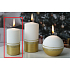 Lima Aroma line candle gold cylinder 50 x 100 mm 1 piece