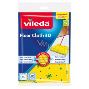 Vileda Floor Cloth Yellow XXL 60 x 50 cm, 1 piece