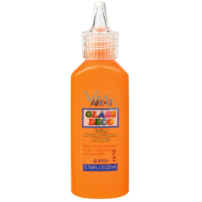 Amos Colors for glass 2. Orange 22 ml