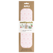 Apli Cut & Patch paper for napkin technique Stars pink pastel 30 x 50 cm 3 pieces