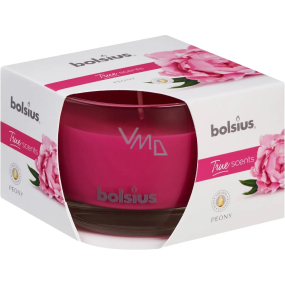 Bolsius True Scents Peony - Peony Scented Candle in Glass 90 x 63 mm
