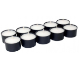Tomb candle cup WK 20 black 20 g 10 pieces