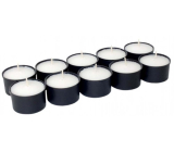 Admit Tombstone candle cup WK 20 black 20 g 10 pieces