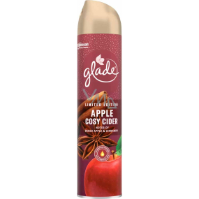Glade Apple Cozy Cider with the scent of hot apple cider and fragrant cinnamon air freshener spray 300 ml