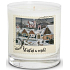 Nekupto Christmas candle Josef Lada Winter landscape 7 x 7,5 cm