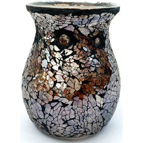 Albi Aromalampa ceramic Amber mosaic 14,5 cm