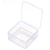 Clear plastic box 4.3 x 4.3 x 2 cm 1 piece