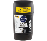 Nivea Men Black & White Invisible Original antiperspirant stick for men 50 ml