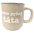 Albi Stoneware mug beige I'm a proud dad 400 ml
