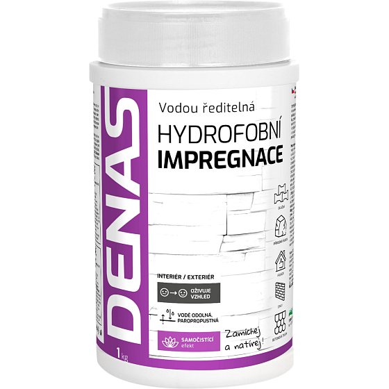DENAS WATER-REPELLENT IMPREGNATION, 1 kg