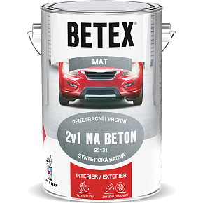 Betex S2131 2in1 base and top coat for concrete 0110 gray, 5 kg