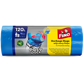 Fino trash bags Easy Pack 120L 15 pcs