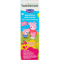 Vademecum Peppa Pig Red Fruit Children's Toothpaste 0–6 years, 50 ml
