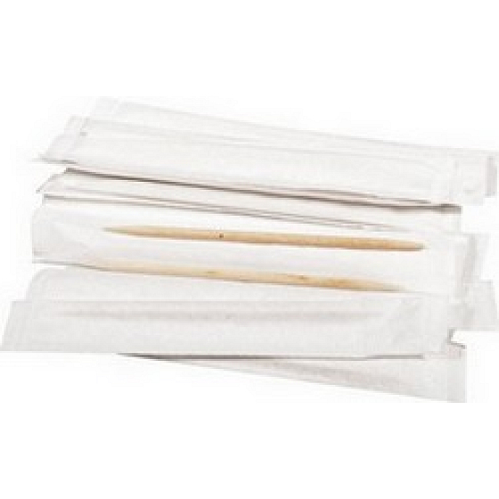 Dipro Toothpicks double-sided hygienically packed in a box of 500 pieces