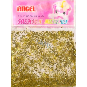 Angel Nail decorations ribbons gold 2 g