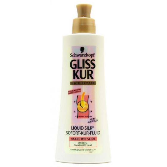 Gliss Kur Liquid Silk Gloss regenerating fluid 200 ml