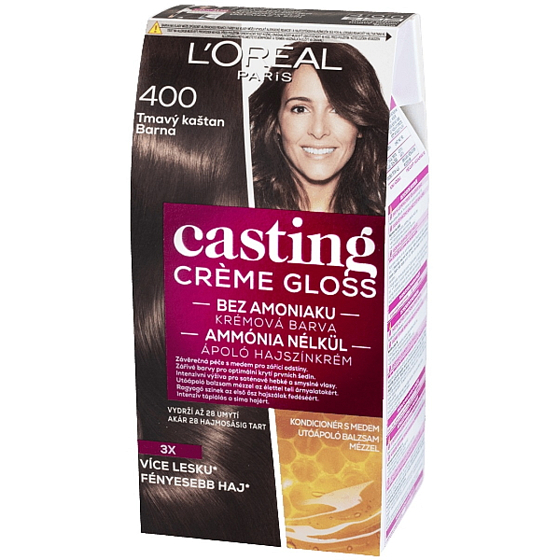 Loreal Paris Casting Creme Gloss Hair Color 400 Dark Chestnut