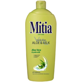 Mitia Aloe & Milk liquid soap refill 1 l