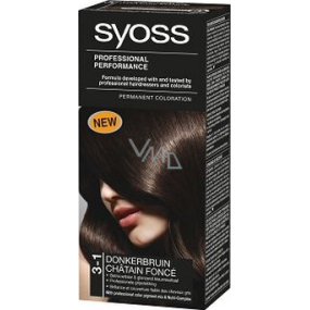 Syoss Professional Hair Color 3 - 1 Dark Brown