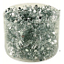 Silver chain with stars in a box 600 cm