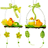 Chick on a twig for hanging 32 cm