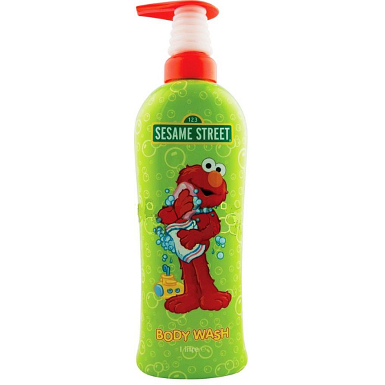 Sesame Street Shower Gel for Children Dispenser 1L