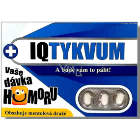 Nekupto Sweet first aid, Menthol dragees IQTYKVUM 30 pieces