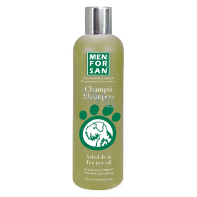 MenForSan Tea Tree oil natural shampoo against itching for dogs 300 ml