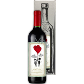 Bohemia Gifts Wedding gift wine 750 ml