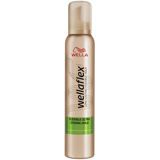 Wella Wellaflex Flexible Ultra Strong Hold ultra strong hold mousse 200 ml