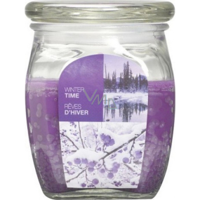 Bolsius Aromatic Winter Time - scented candle in glass 92 x 120 mm 830 g, burning time 100 hours