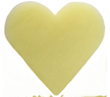 English Soap Almond natural perfumed soap Heart in organza 20 g
