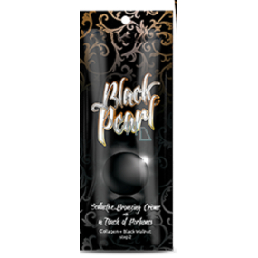 Soleo Black Pearl Strongly toning bronzer with collagen and perfume scent 5 ml for solarium