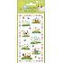 Easter egg stickers new gel with animals No.2 19 x 9 cm