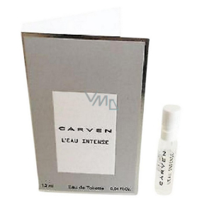 Carven L Eau Intense eau de toilette for men 1.2 ml with spray, vial