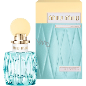 Miu Miu L Eau Bleue perfumed water for women 50 ml
