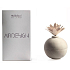 Millefiori Milano Air Design Wooden Diffuser with Flower Container for Scenting Fragrance Using Porous White Ball Top