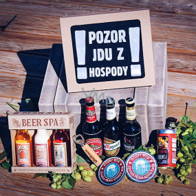 Bohemia Gifts Beer special gift basket for men