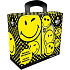 Smiley World Yellow bath shower gel 300 ml + bag gift set for children