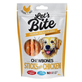 Brit Lets Bite Chewable chicken logs supplementary food for dogs 300 g
