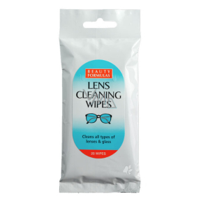Beauty Formulas Cleaning wipes for glasses 20 pieces